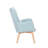Clarksdale Upholstered Wingback Chair-1171210927