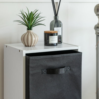 Rebrilliant Northville Fabric Decorative Basket