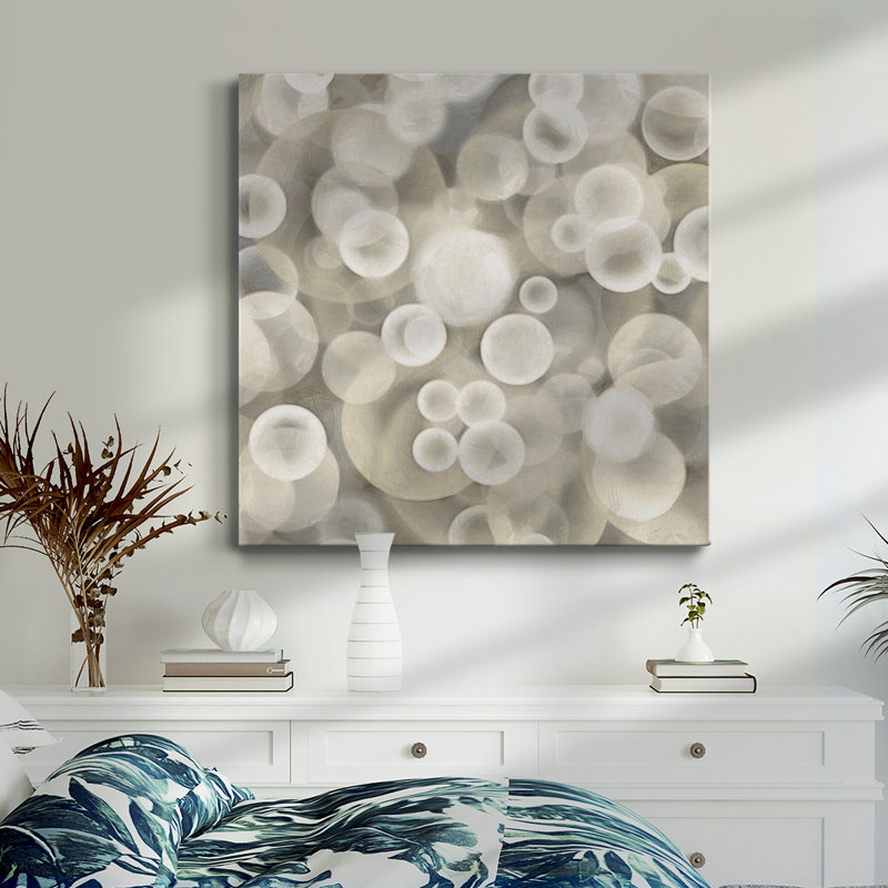 Dream Lights II - Toile tendue avec châssis de qualité supérieure - prête à être accrochée