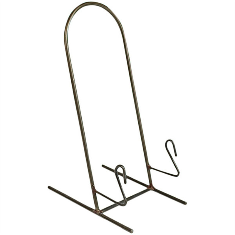 Kalalou Heavy-Duty Iron Plate Stand - 4/Pieces F6BDAF86E7A14CDCAFC0755AC0023223