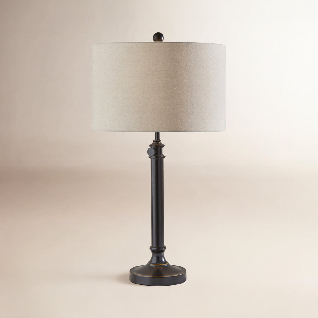 Elita Adjustable Metal Table Lamp, Antique Bronze