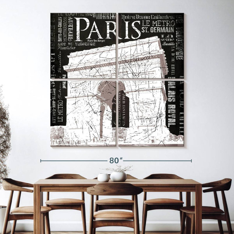 Nicci Paris Arch, H 74 po x l 74 po