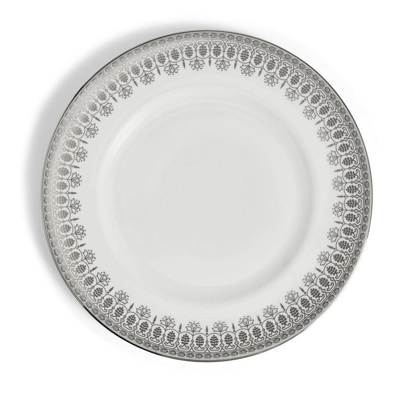 Wedgwood Silver Tonquin Dinner Plate 10.7in