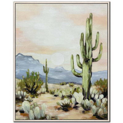 «Desert Morning II», art mural sur toile