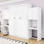 Queen Murphy Bed with Desk and Cabinets-678902489