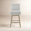 Tabouret de comptoir pivotant Bethea-872852630