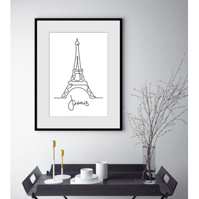 Paris - Single Picture Frame Print