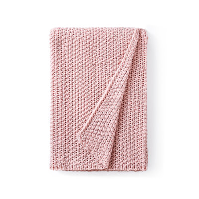 Chunky Knit Throw Blanket