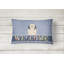 Coussin Lowchen Welcome
