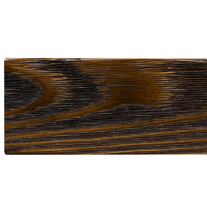 Dogberry Collections Solid Beam Floating Shelf, 36", Dark Chocolate