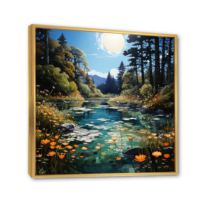 River Azure Miroirs II - impression