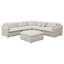 Canapé modulaire rembourré 6 pièces Greeley
