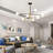 Lopaz 8 - Light LED Sphere Chandelier