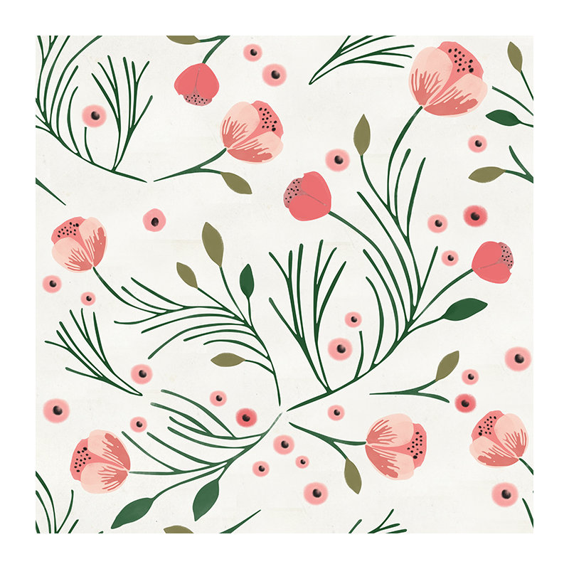 Casmere Matte Peel and Stick Mural, 250 x 250cm