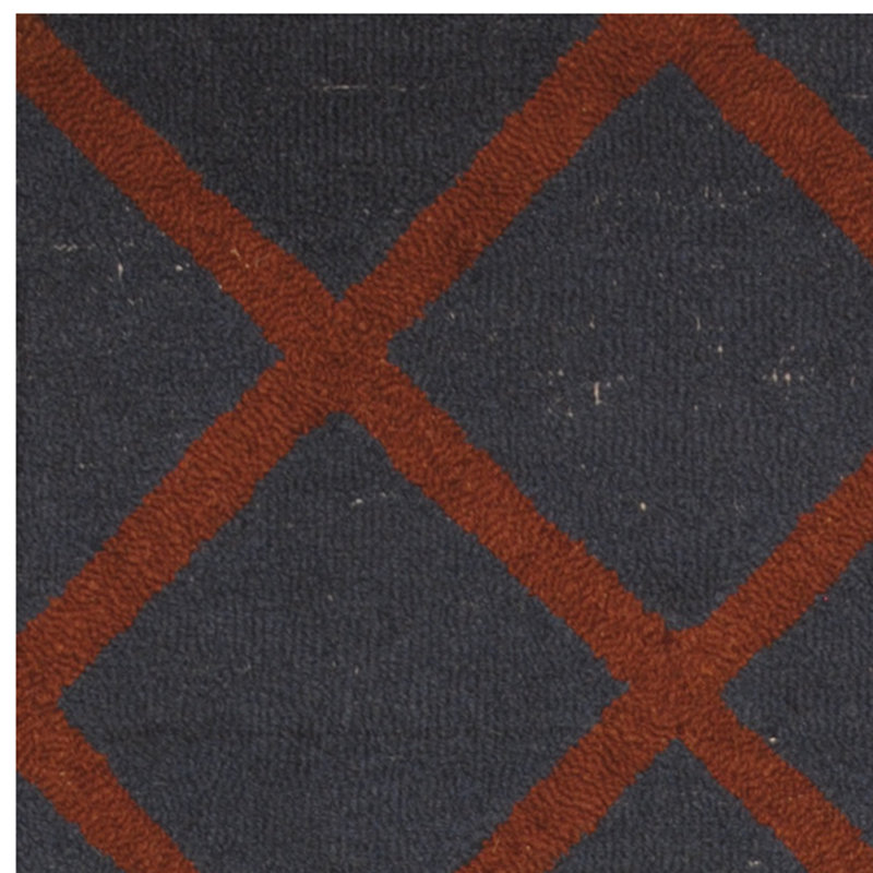 Wool Geometric Indoor Rug
