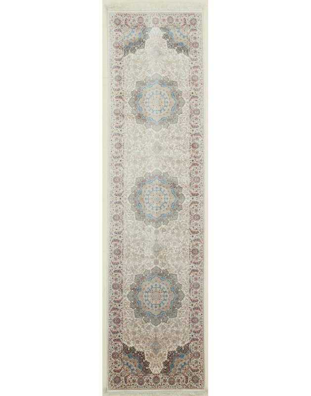 Tapis traditionnel touffeté à la main 2 pi 7 po x 9 pi 10 po Antep