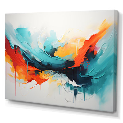 Colorful Abstract Expression III - Abstract Painting Wall Art