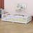 Floor Bed With Fence-716391727
