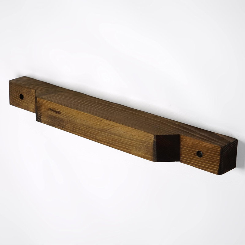 Floating Fireplace Wall Shelves – Handmade Farmhouse Storage & Decorative Organizer