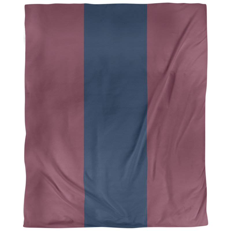 Tissu de basket-ball denver, Vin / bleu marine