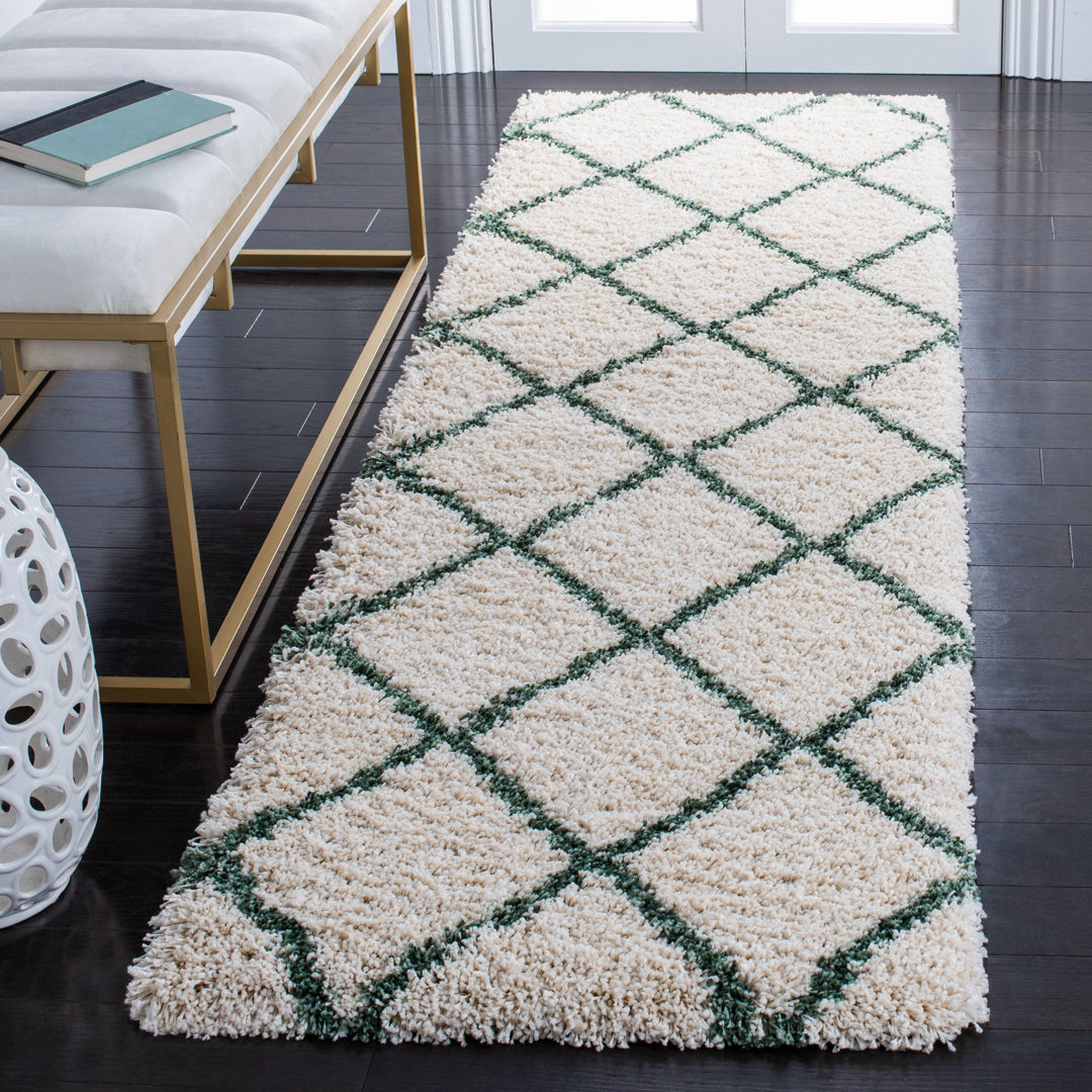 Aravis Performance Geometric Rug Ebern Designs Rug 