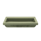 Trough Handmade Rectangular Bathroom Sink
