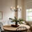 Pallas 4 - Light Steel Dimmable Chandelier-1887964301