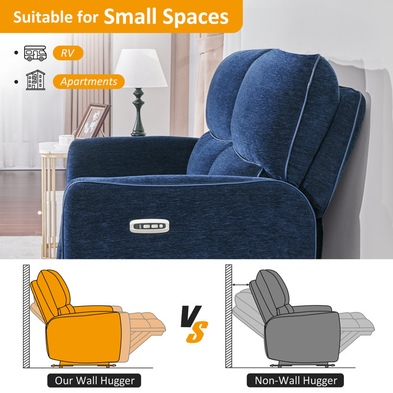 Causeuse inclinable électrique Zero Clearance, Marine