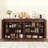 Adjustable 3-Tier Particle Board Storage Cabinet-277816636