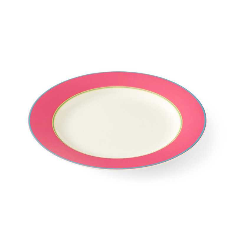 9.5" Side Plate in Pink, Pink