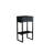 Damiyan Modern Industrial Dresser, Anthracite Color, 19.7 x 35.4 x 13.9 inches | 100% Melamine Coated Particle Board, Thickness: 0.7 inches | Stylish Storage Solution for Bedroom, Living Room or Office, Durable & Elegant Design-111000701