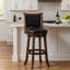 Tabouret de bar pivotant Abner