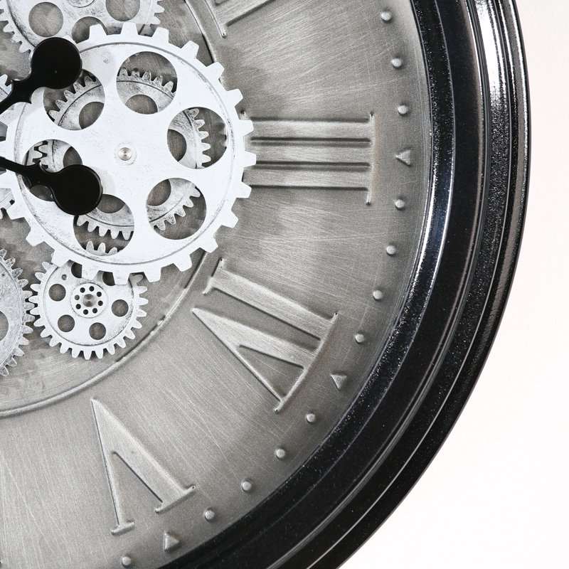 Faison Metal Wall Clock
