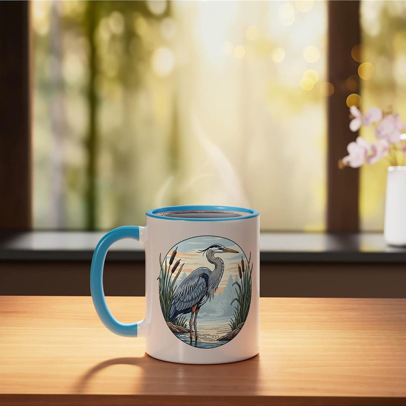 Ceramic Coffee Mug, Blue