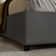Boucle Upholstered Platform Bed Frame, Soft Bed Frame with Round Headboard, No Box Spring Required
