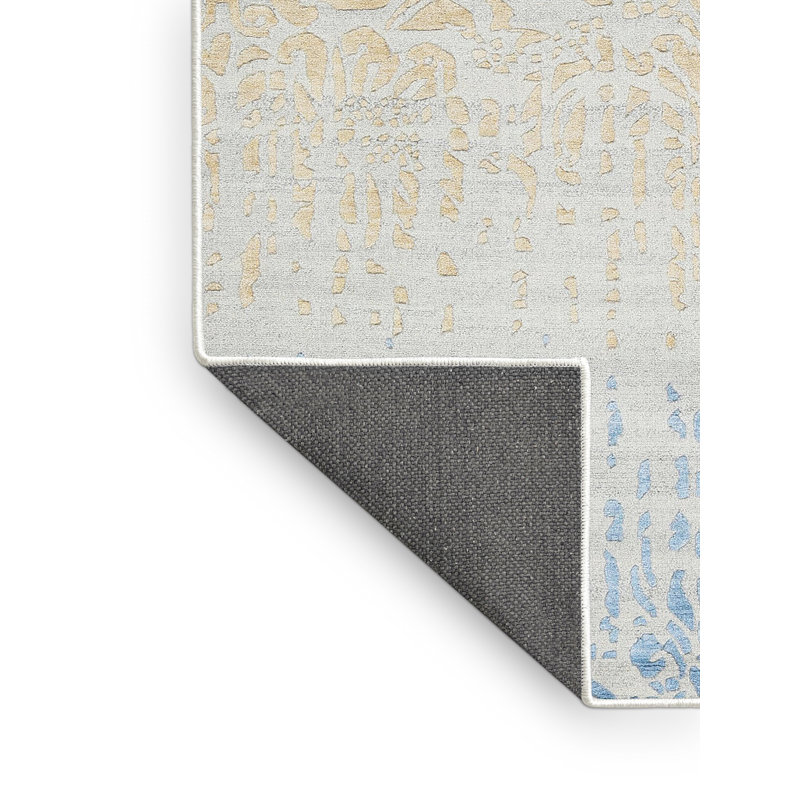 Tapis gris/brun/beige contemporain, Rectangle 2 pi x 3 pi