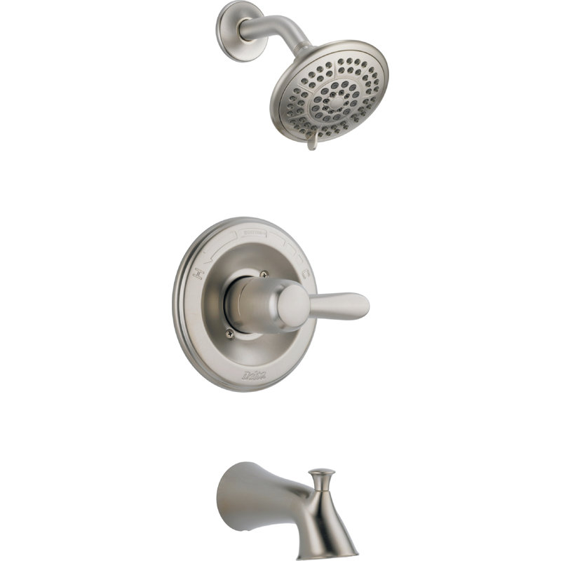 Ensemble de robinet de baignoire à fonction unique Lahara 14 Series, ensemble de garniture de valve de douche