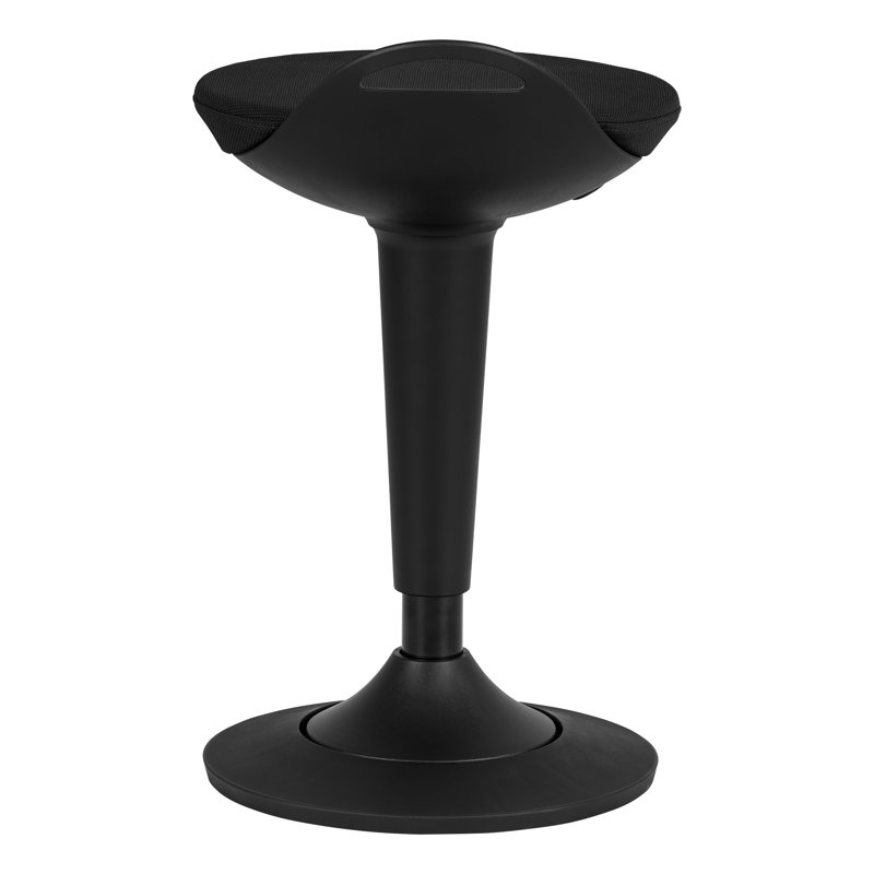 Tabouret Wobble, Noir, noir, noir, noir
