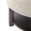Charming Round Storage Ottoman for Stylish Living Room Organization