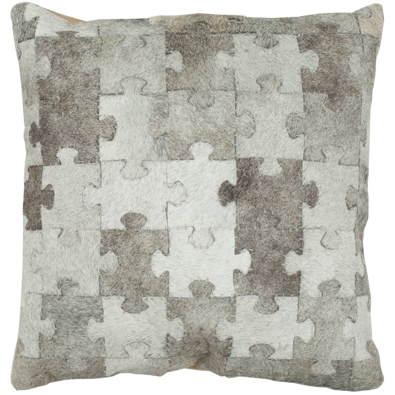 Mason Suede Throw Pillow, 18" x 18"