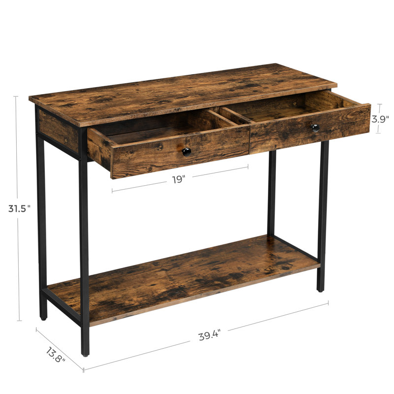 Bamburgh 39.4'' Console Table