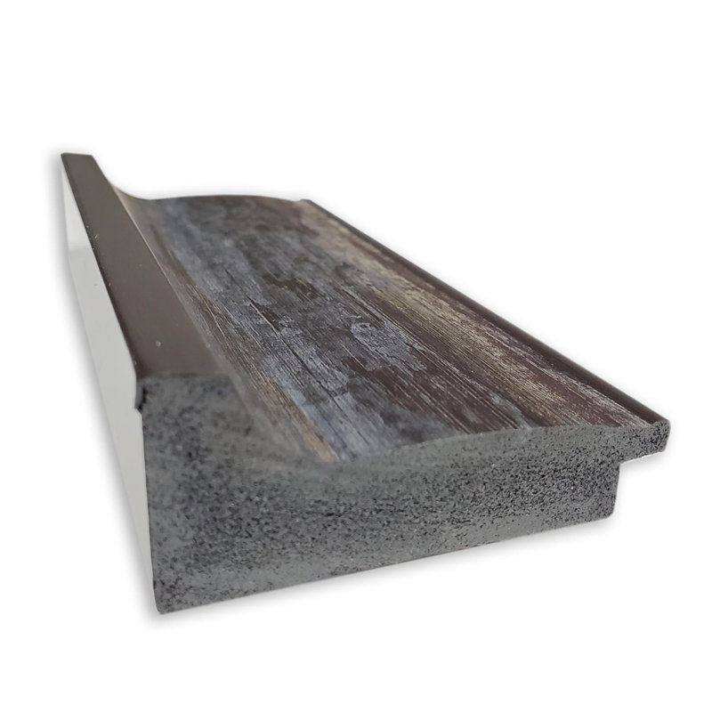 Alta Rustic Char Bronze Framed Rectangular Wall Mirror