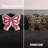 Juicy Couture Reversible Bow-Shaped 18" x 18" Decorative Pillow
