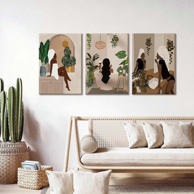3 Piece Wrapped Canvas Print