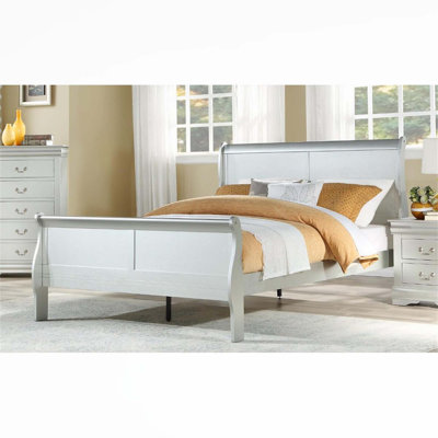 Bonley Sleigh Bed -  Darby Home Co, D1197A97101044AEAF0BE66CD56A3117