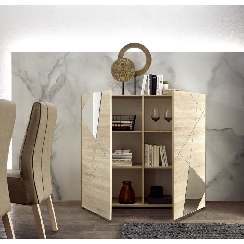 Tashvi 121cm Sideboard, Samoa Oak