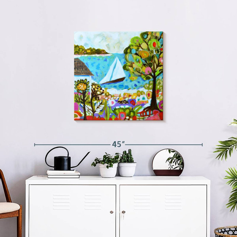 Senne Nautical Whimsy V, 24" H x 24" W