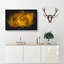 Golden Rose Flower - Wrapped Canvas Painting-56643877