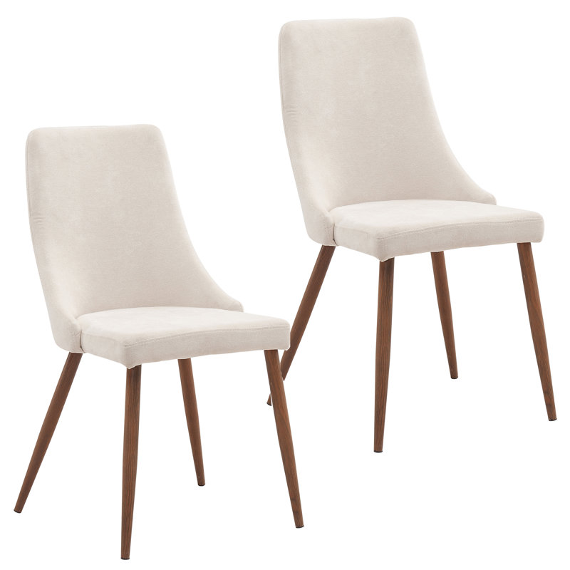 Chaise d'appoint rembourrée Swampscott, Beige