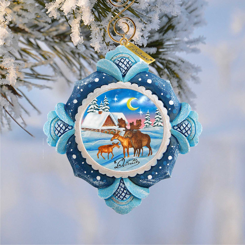 3'' Handmade Holiday Shaped Ornament